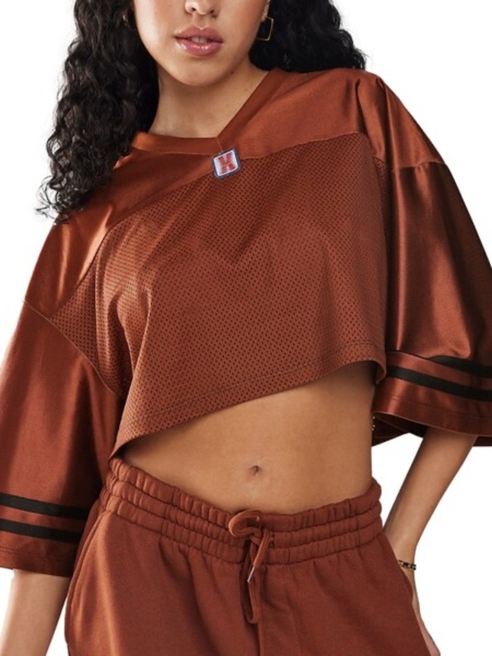 Savage x Fenty - Super Bowl LVII Cropped Football Jersey - Picture 2 of 5